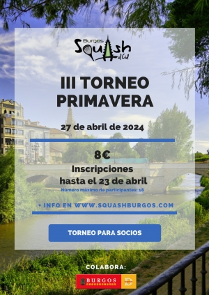 III TORNEO PRIMAVERA