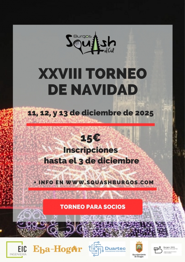 XXVII TORNEO DE NAVIDAD 2024